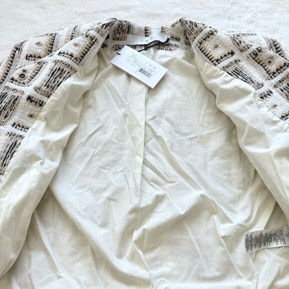 NWT!!! IRO Paris Lullia Embroide jacket size 34 FR or 4 US Retail 1395$ - Picture 10 of 11